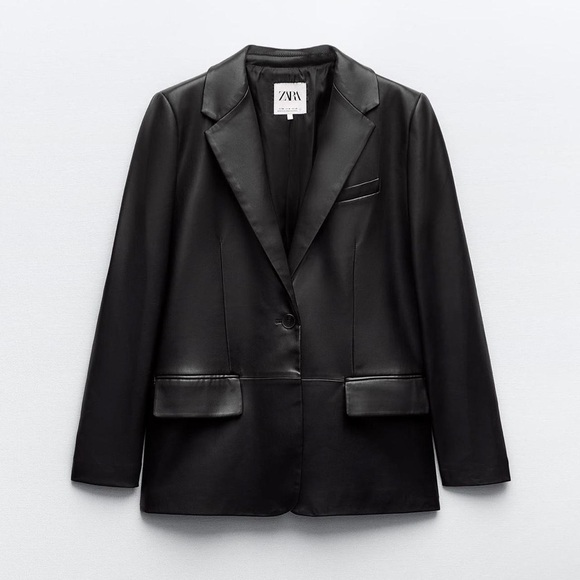 Zara Women's Black Blazer Jacket - Picture 1 of 4